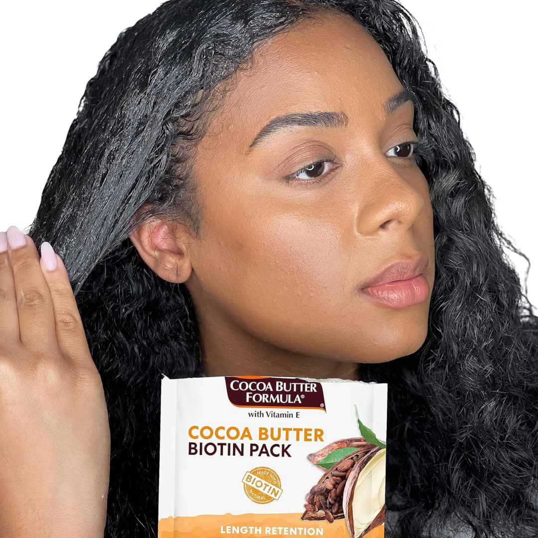 Palmer's Cocoa Butter Formula And Biotin Length Retention Biotin Pack Hair Mask