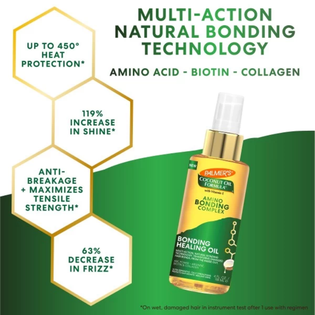 Palmer's Coconut Oil Formula Amino Bonding Complex Healing Oil