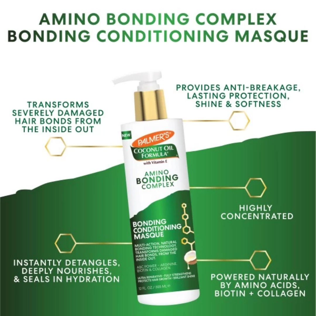 Palmer's Coconut Oil Formula Amino Bonding Complex Pump Conditioning Hair Mask