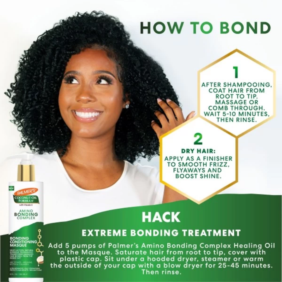 Palmer's Coconut Oil Formula Amino Bonding Complex Pump Conditioning Hair Mask