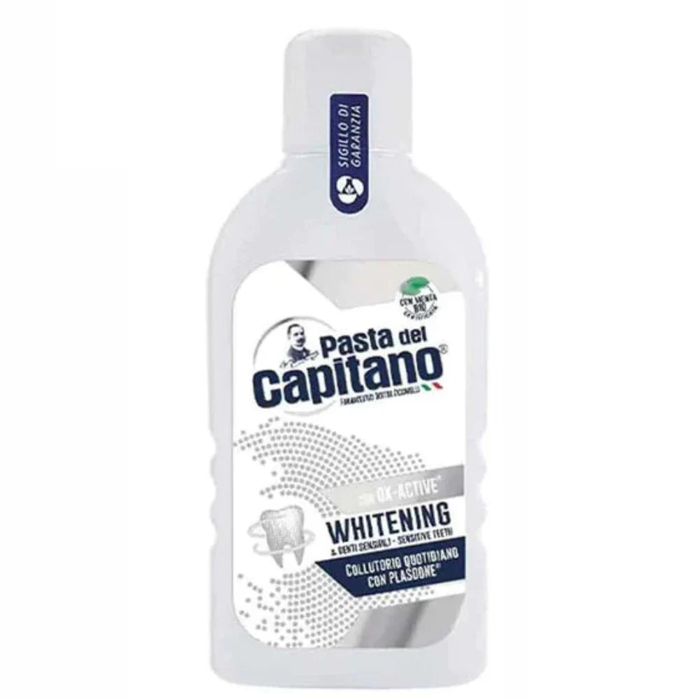 Pasta Del Capitano Mouthwash Whitening 400 ml - Medaid International