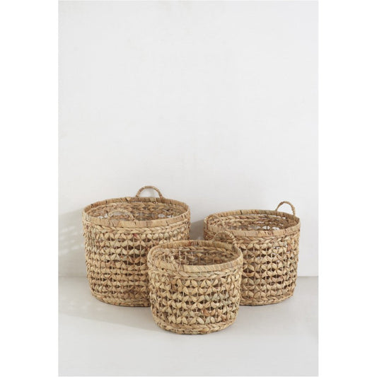 Perla Small Straw Basket