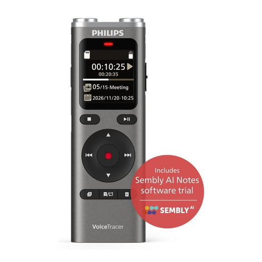 Philips VoiceTracer DVT2075 Recorder