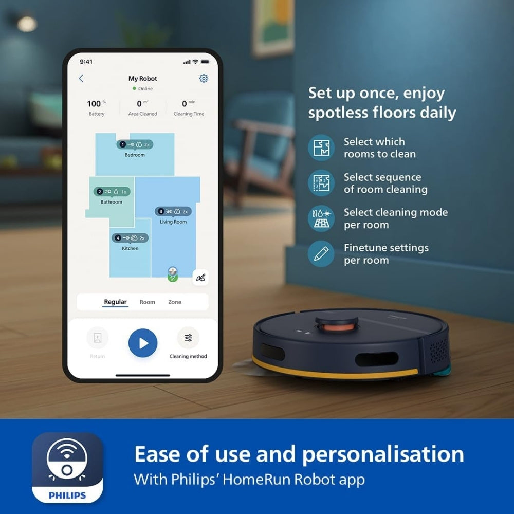 Philips Robot Vacuum Cleaner & Mop