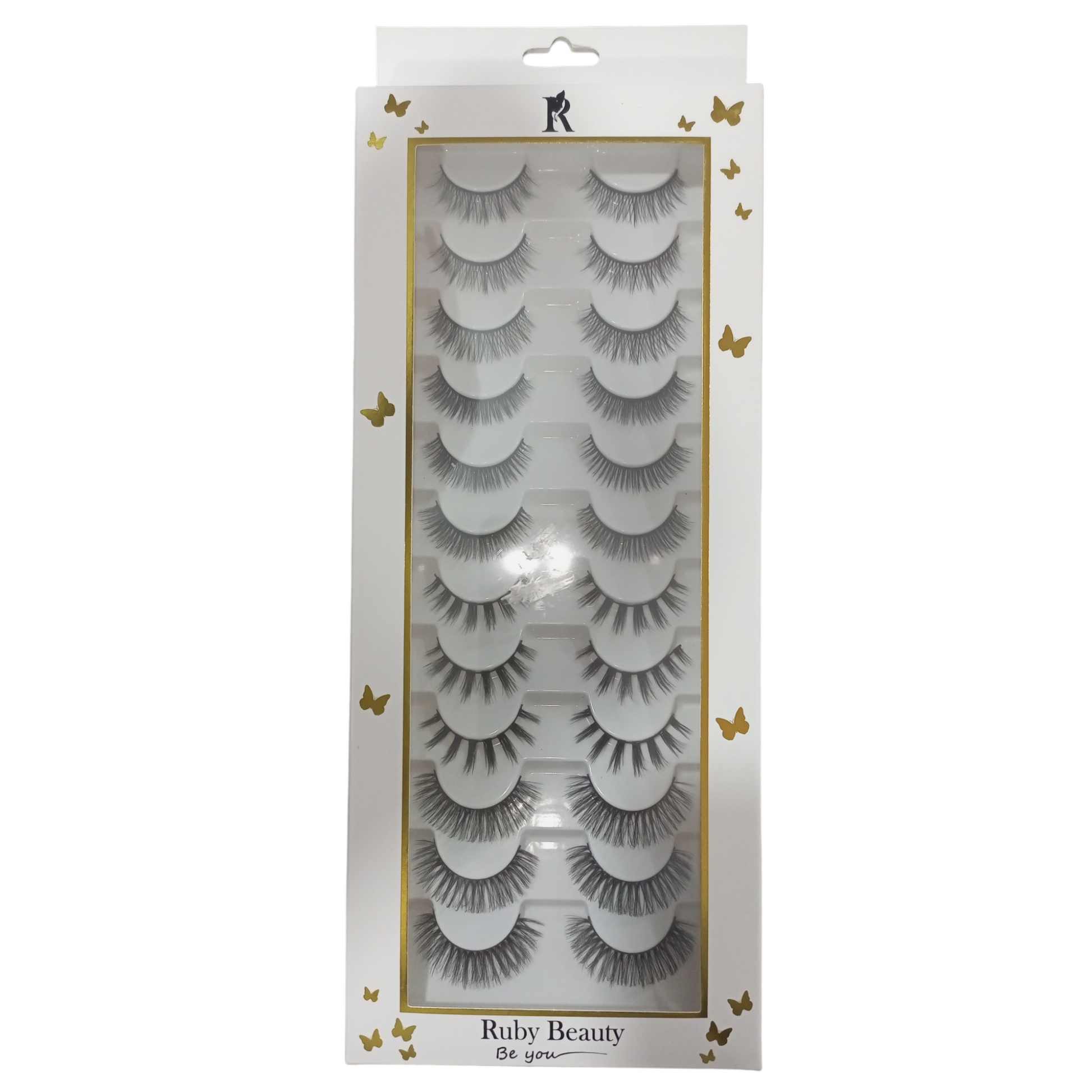 Ruby beauty 12 pairs eyelashes set RB-207 - Medaid International