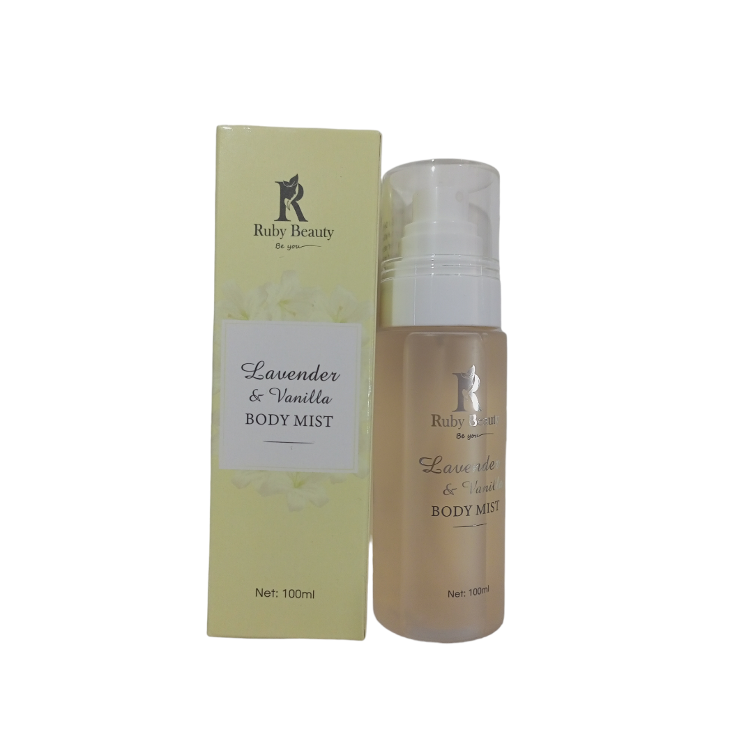 Ruby beauty body mist 100ml - Lavender and vanilla sc-160 - Medaid International