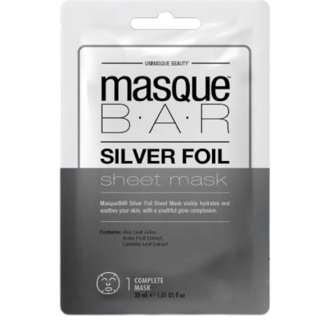 Masque Bar Silver Foil Sheet Masque