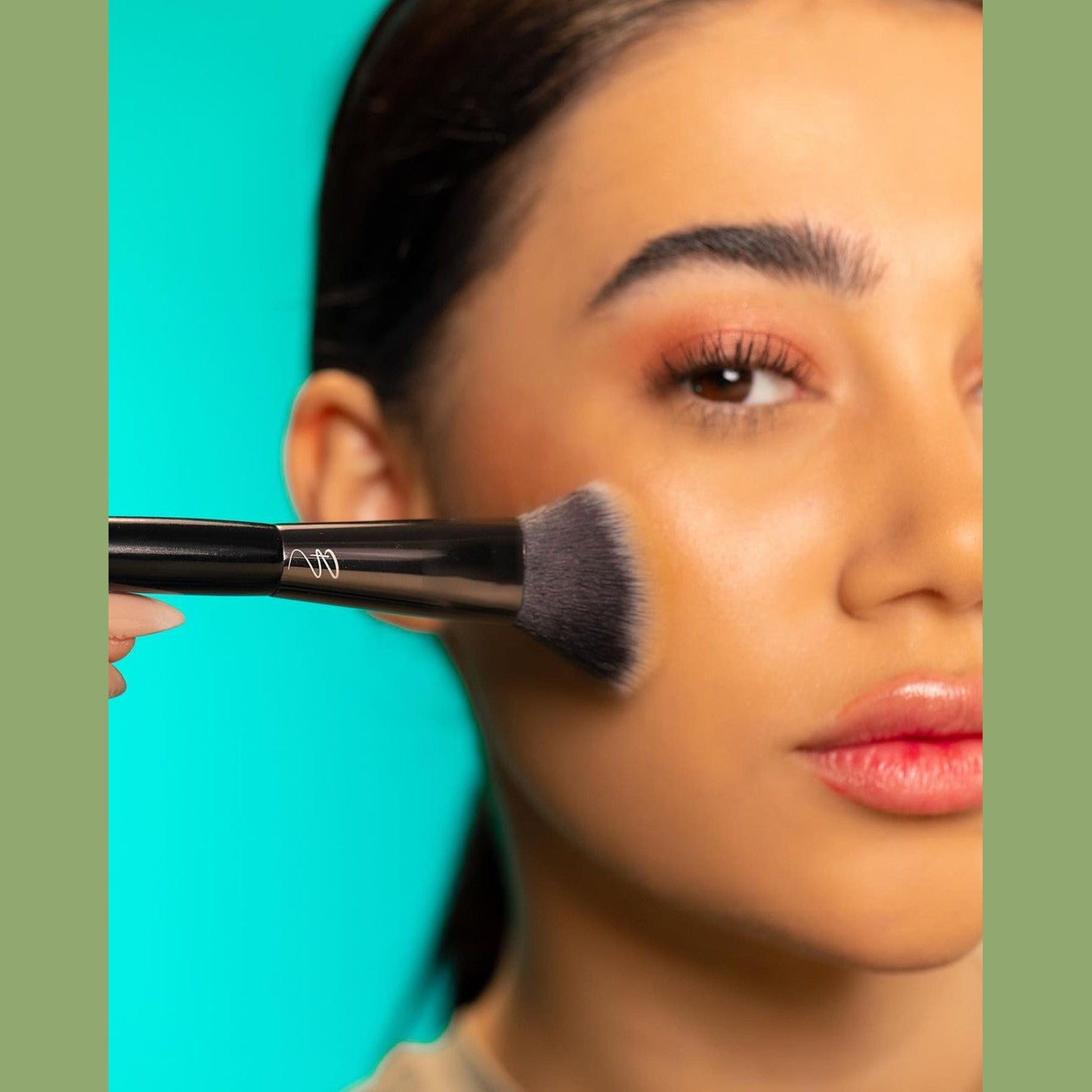 Bref Cosmetics Angled Blush Brush