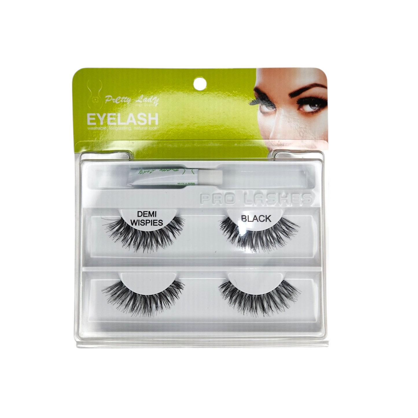Pretty Lady Stripped Lashes 2 Pairs # Demi Whispies