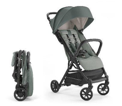 Inglesina - Quid 2 Strollers - Elephant Grey - Travel Stroller