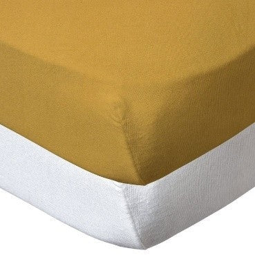 Poree Havlik - BBC Set 2 Sheet 70*140cm - Mustard /White