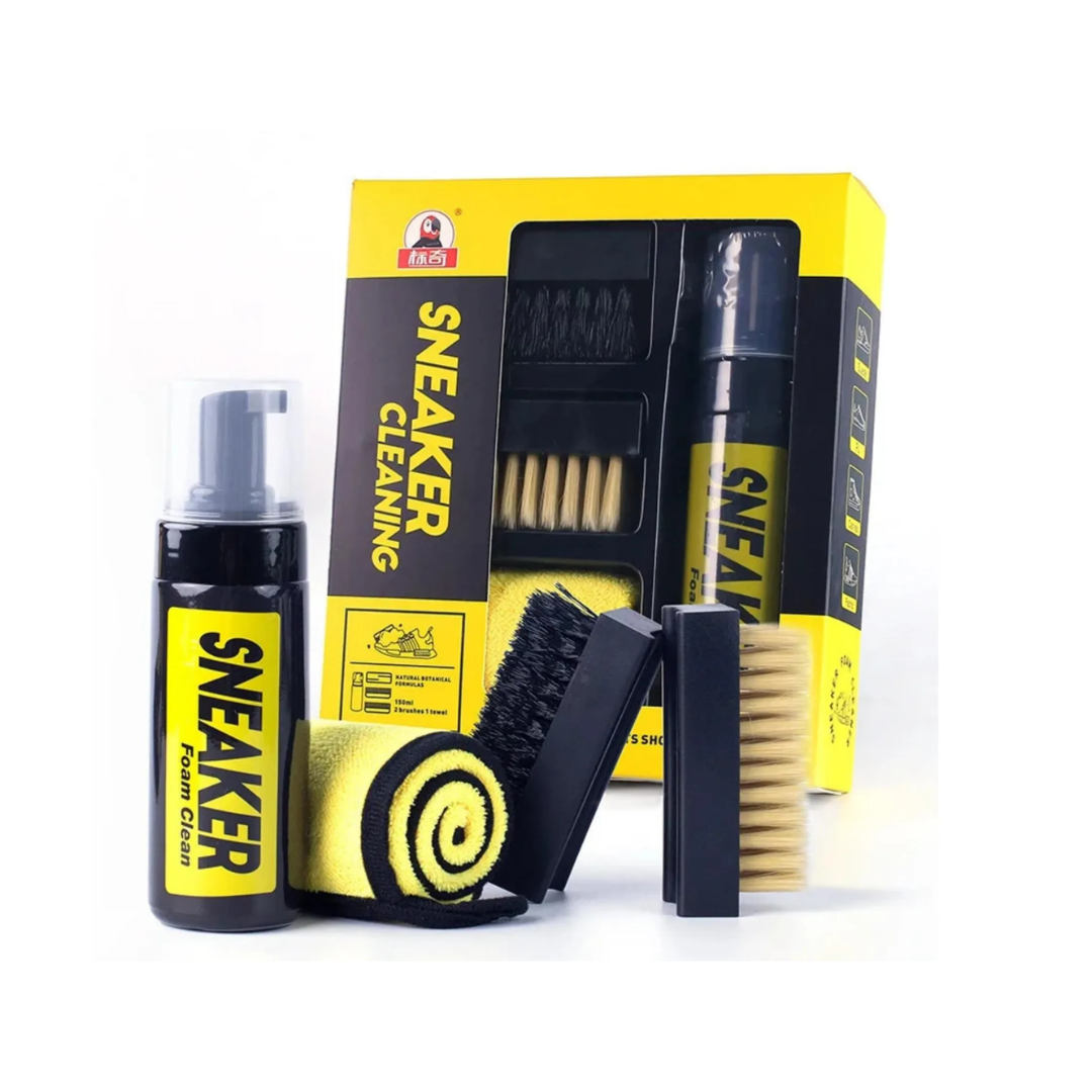 Shoe Cleaner Kit, Foam Sneaker Cleaner With Shoe Brush - Medaid International