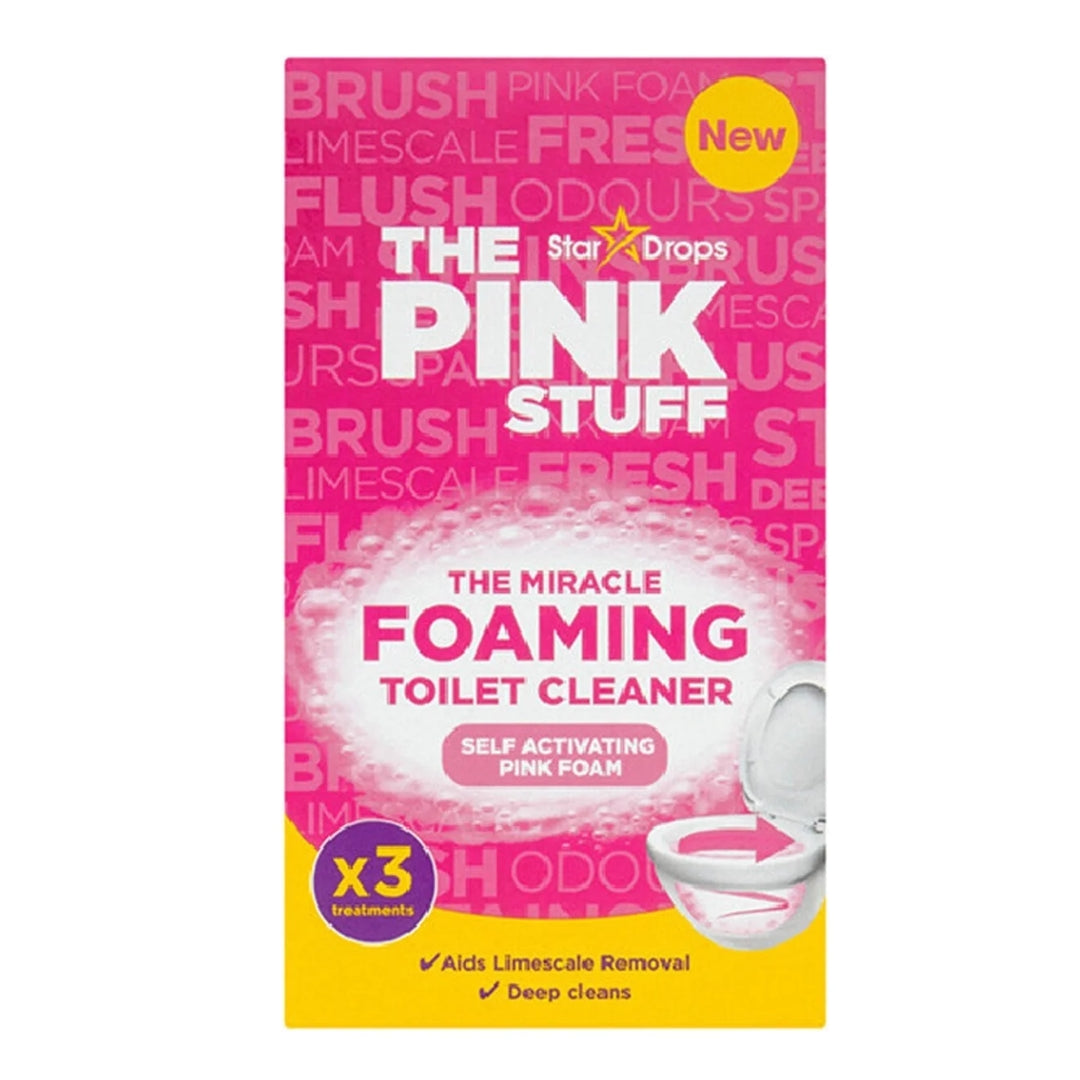 The Pink Stuff - The Miracle Power Foaming Toilet Cleaner - 3x100g - Medaid International