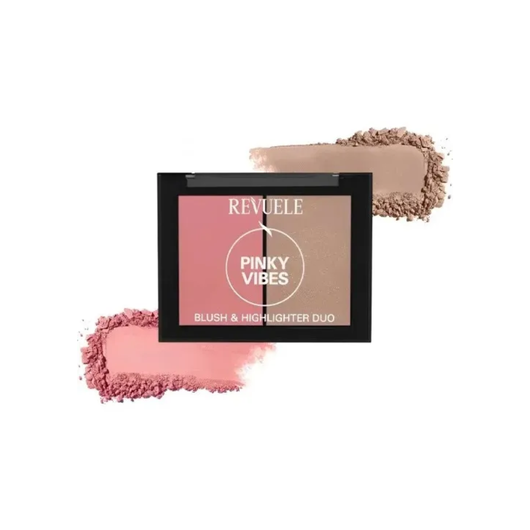 Revuele Blush And Highlighter Duo