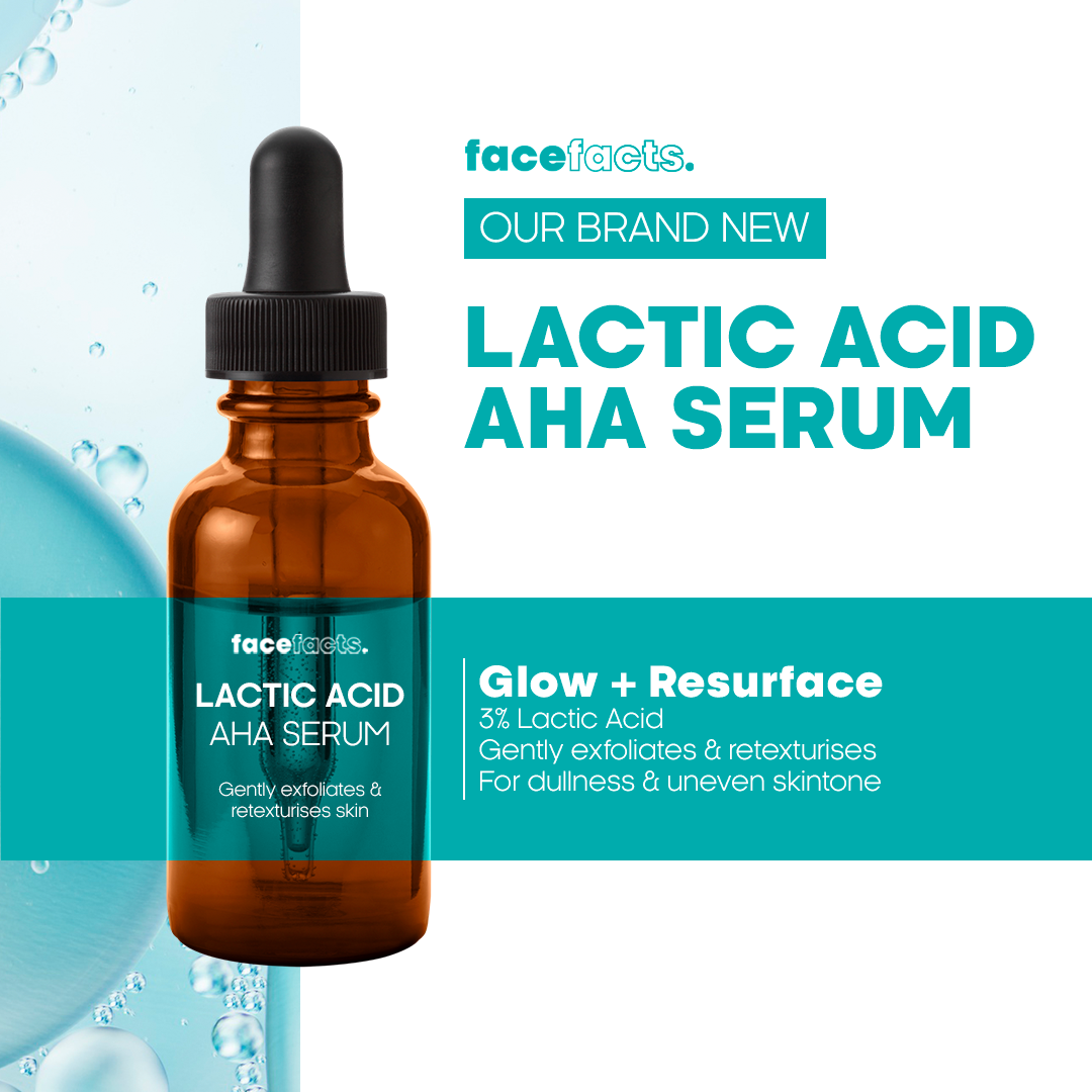 Face Facts Lactic Acid Facial Serum 30ml