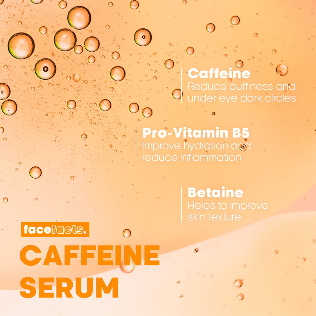 Face Facts Energising Caffeine Facial Serum 30ml