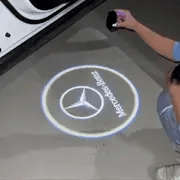 2PCS Car Door Logo Light Projector For All Car With Sensor