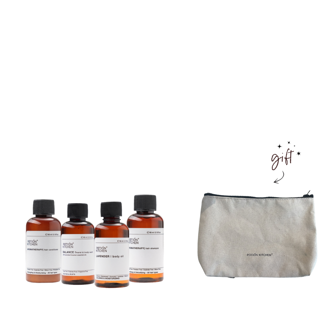 Potion Kitchen The Ultimate Self-Care Travel Essentials + Free Eco Pouch Bundle