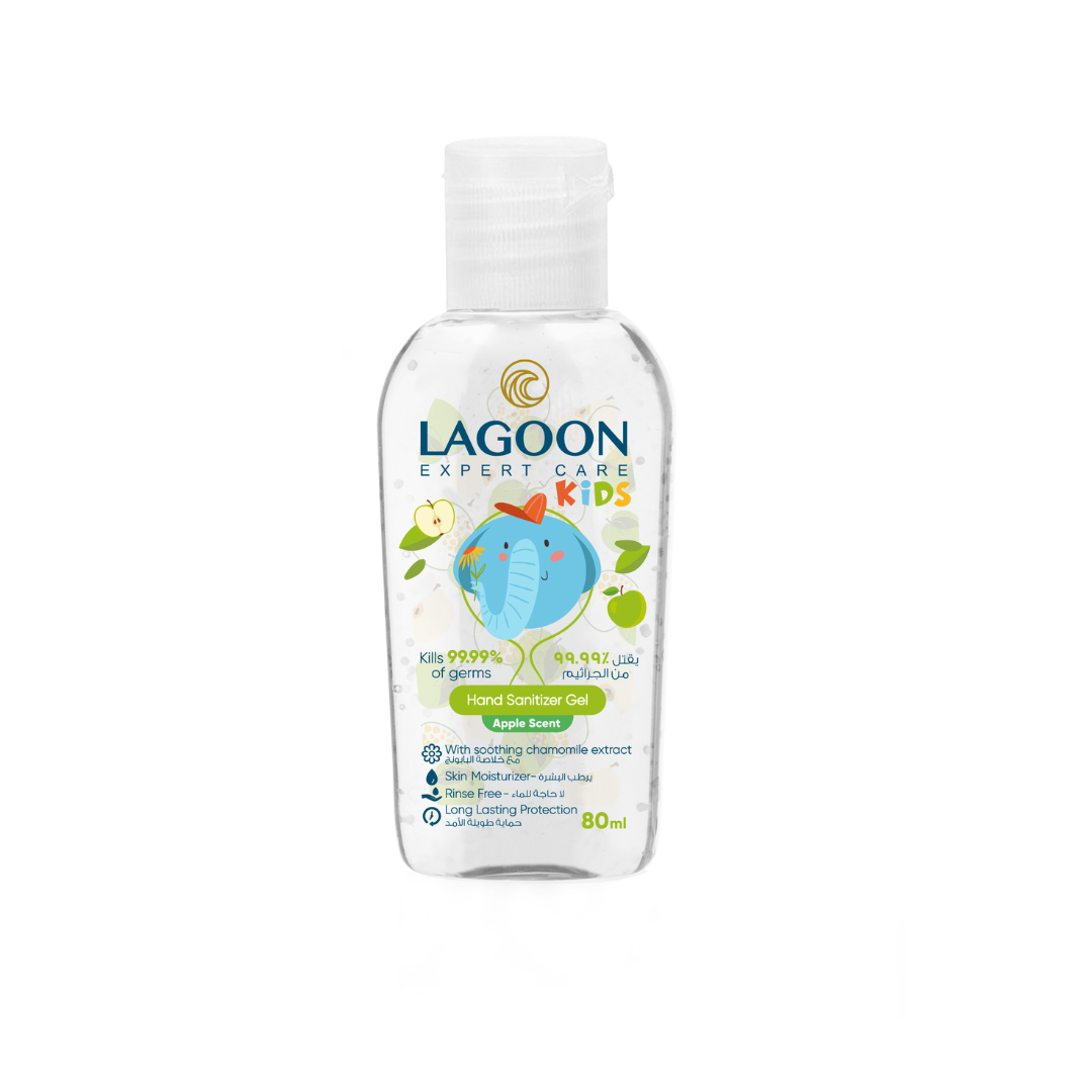 Lagoon Kids Hand Sanitizer Gel Apple 80ml - Medaid International