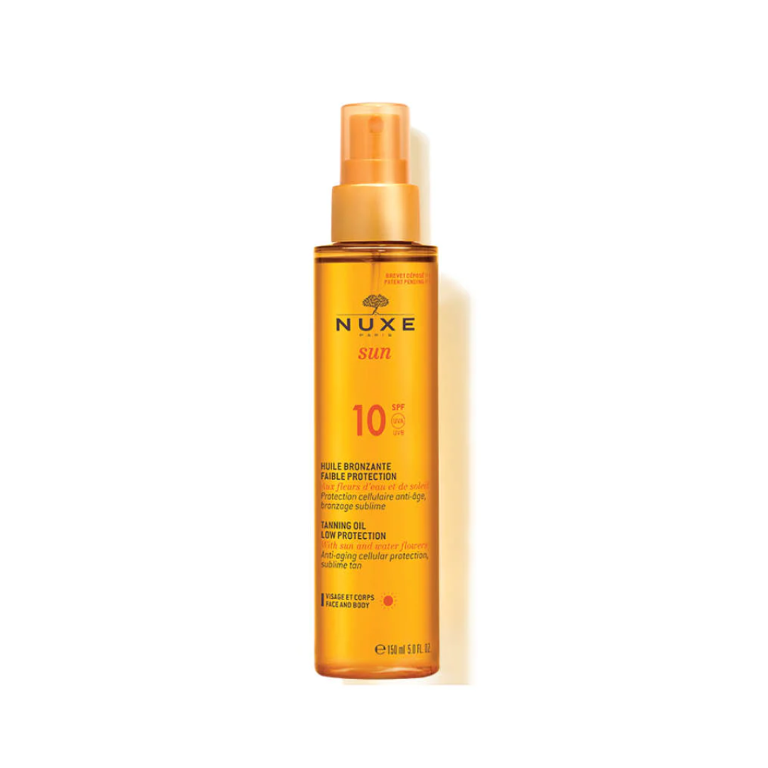 Nuxe Sun Tanning Oil SPF10 Spray 150ml - Medaid International