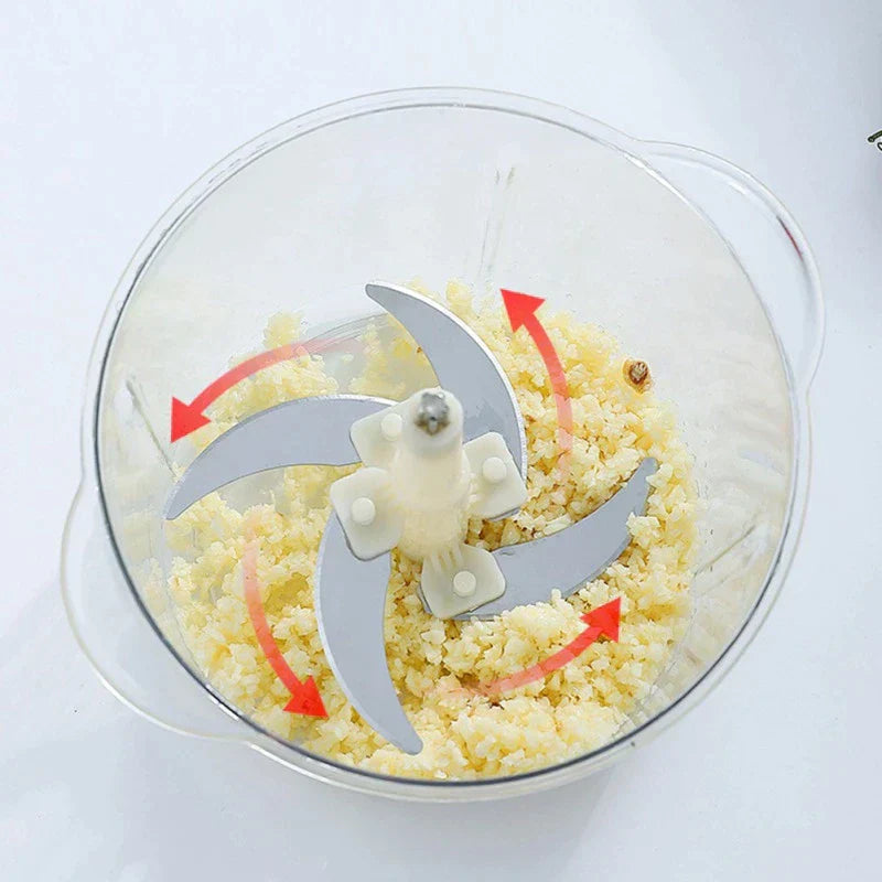 Manual Big Food Chopper 2L