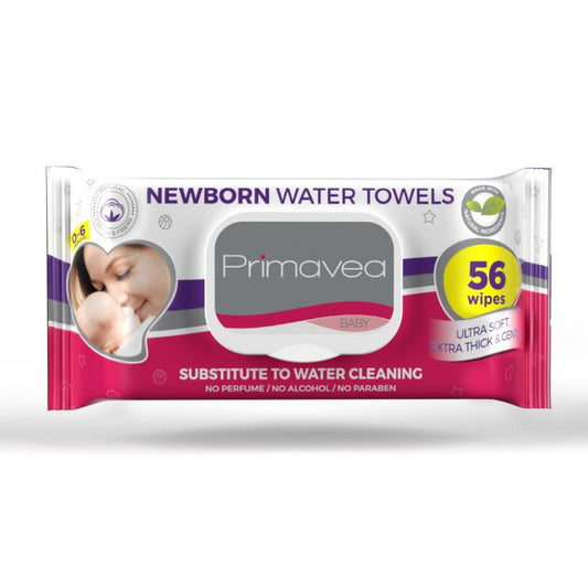 Primavea Natural Newborn Water Wipes * 56 - Medaid International