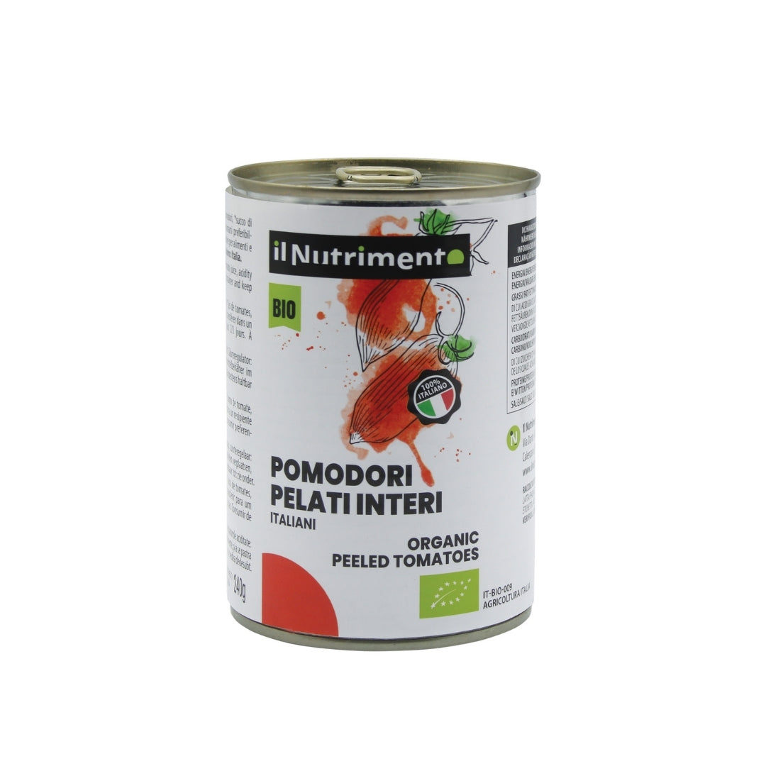 Il Nutrimento Organic Peeled Tomatoes - Medaid International