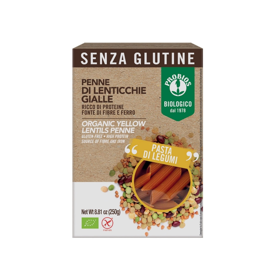 Organic Yellow Lentils Penne - Medaid International