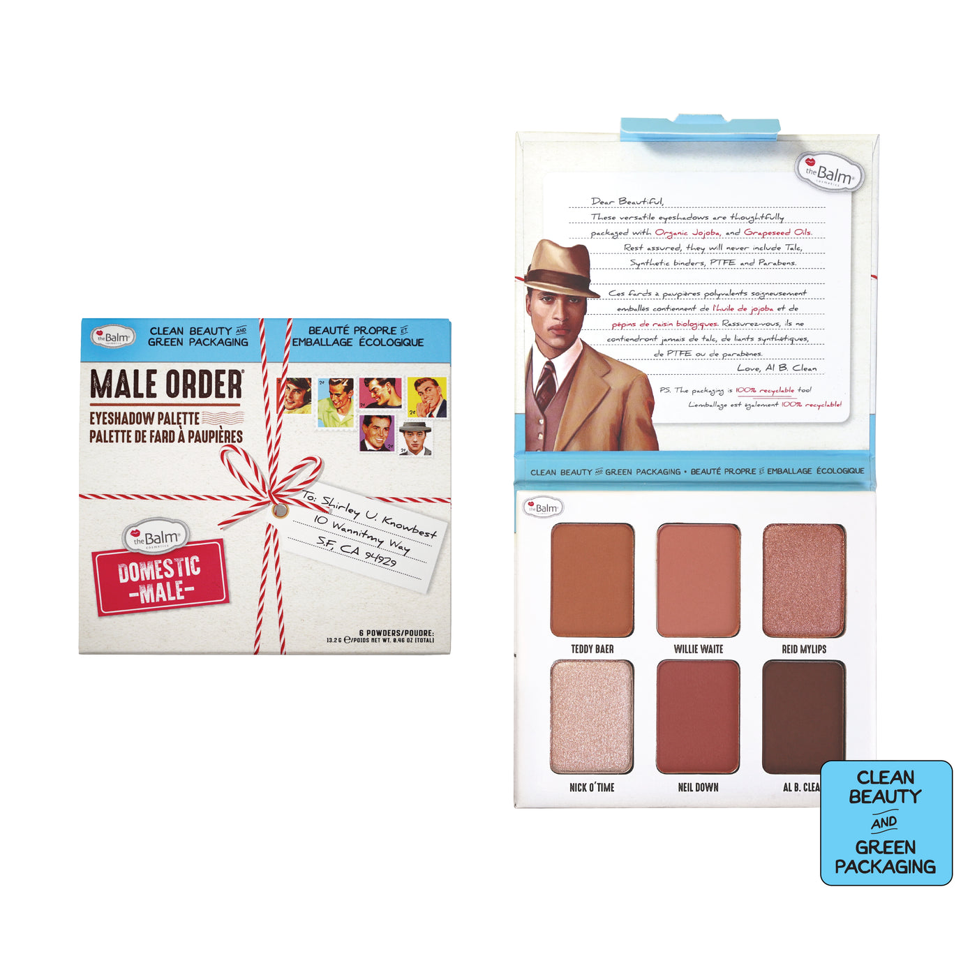 The Balm Male Order Eyeshadow Palette - Medaid International