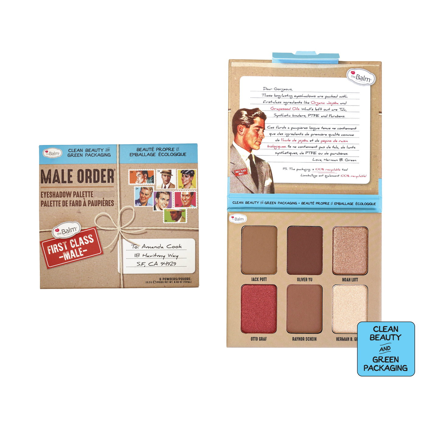 The Balm Male Order Eyeshadow Palette - Medaid International