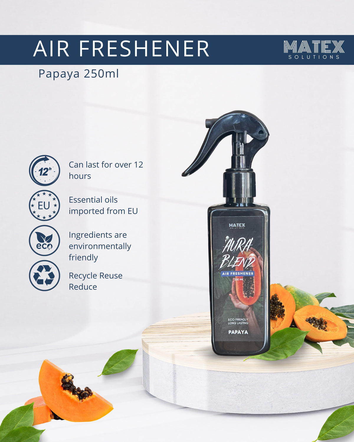 Aura Blend Papaya Air & Fabric Freshener