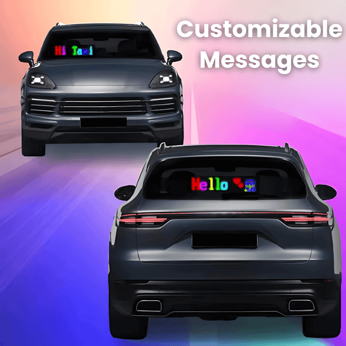 Custom LED Car Display | Programmable & Eye-Catching - Medaid International