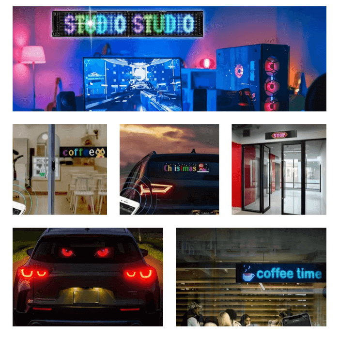 Custom LED Car Display | Programmable & Eye-Catching - Medaid International