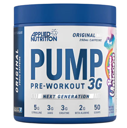 Applied Nutrition Pump 3G Pre Workout 375g (with Caffeine) - 30 Servings