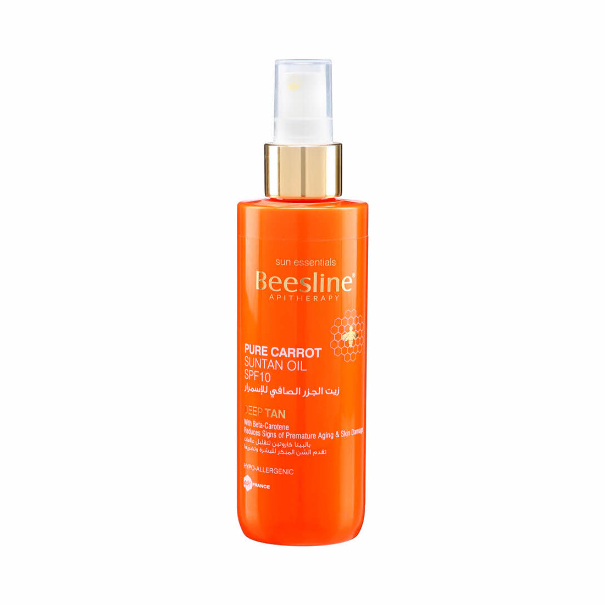 Pure Carrot Suntan Oil SPF10 - Deep Tan