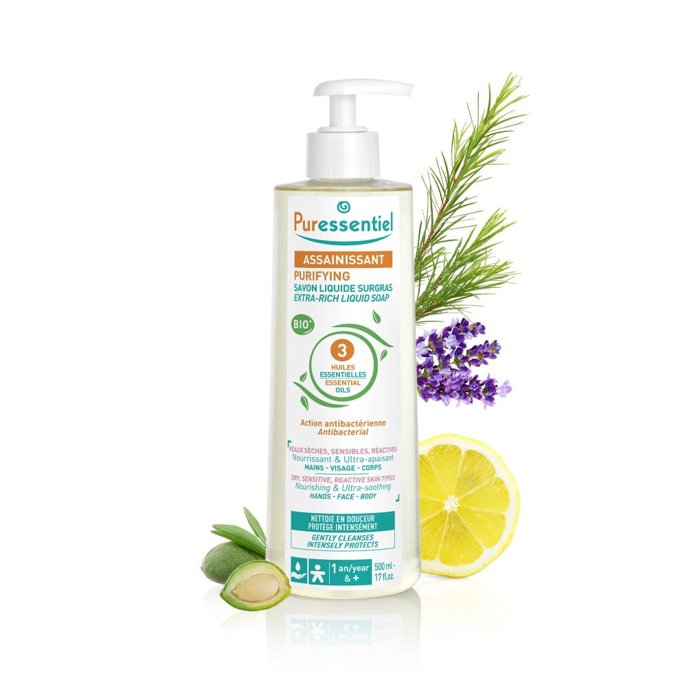 Puressentiel Purifying Liquid Soap 500 ml - Medaid International