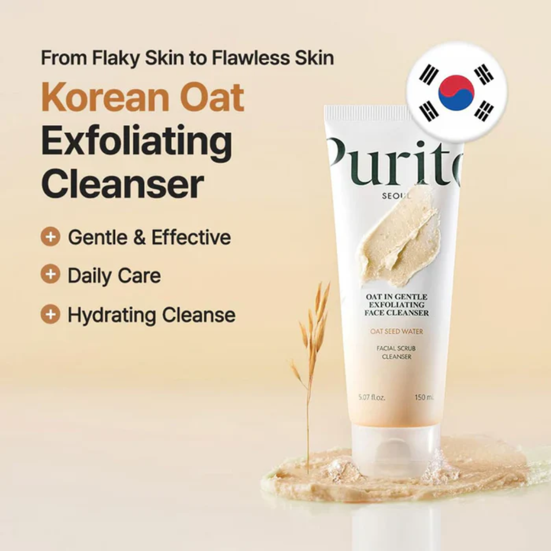 Purito Oat Exfoliating Facial Polish Cleanser