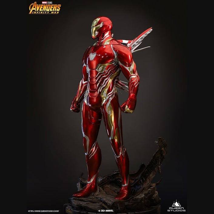 Marvel Iron Man Mark 50 1/2 Statue By Queen Studios - Medaid International