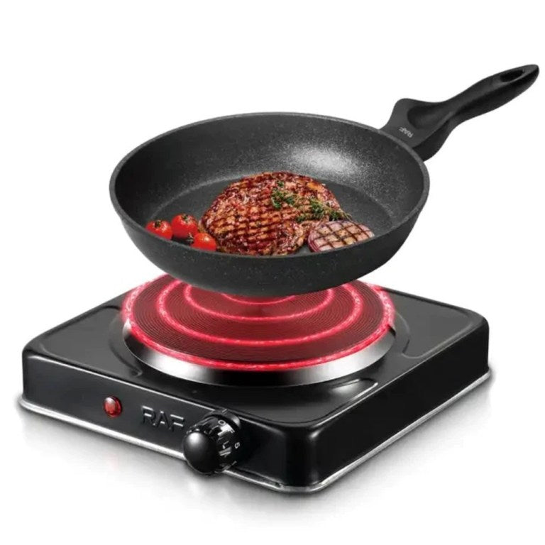 RAF Electric Stove non-stick coating hot plate 1000W R8010AB - Medaid International