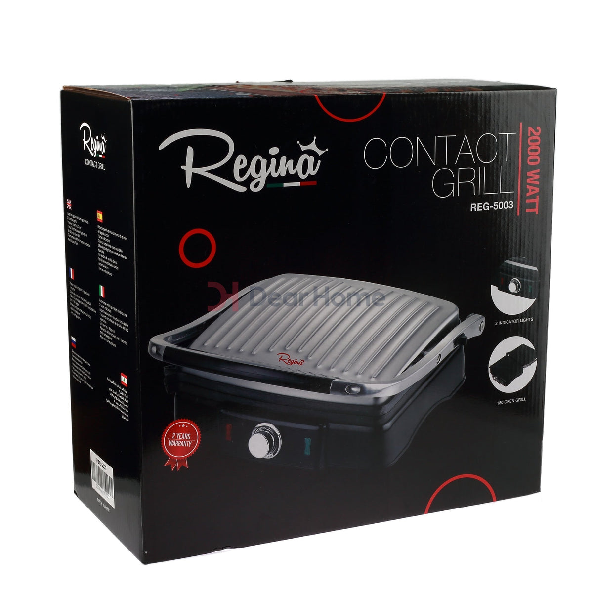 Regina Contact Grill 2000W