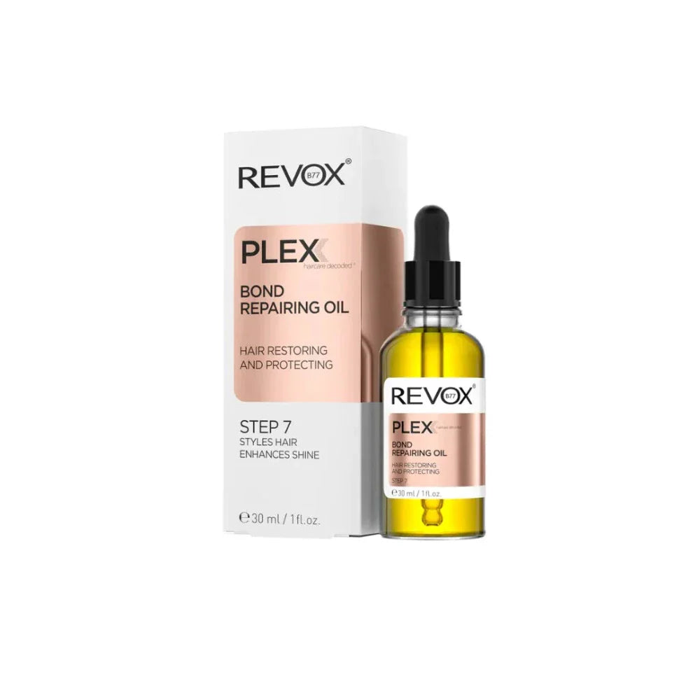 REVOX PLEX  Bond Repairing Oil. Step 7 - Medaid International