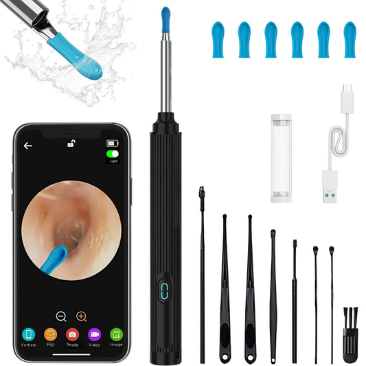Intelligent Ear Wax Cleaner with 500MP Camera منظف الأذن الذكي بكاميرا 500