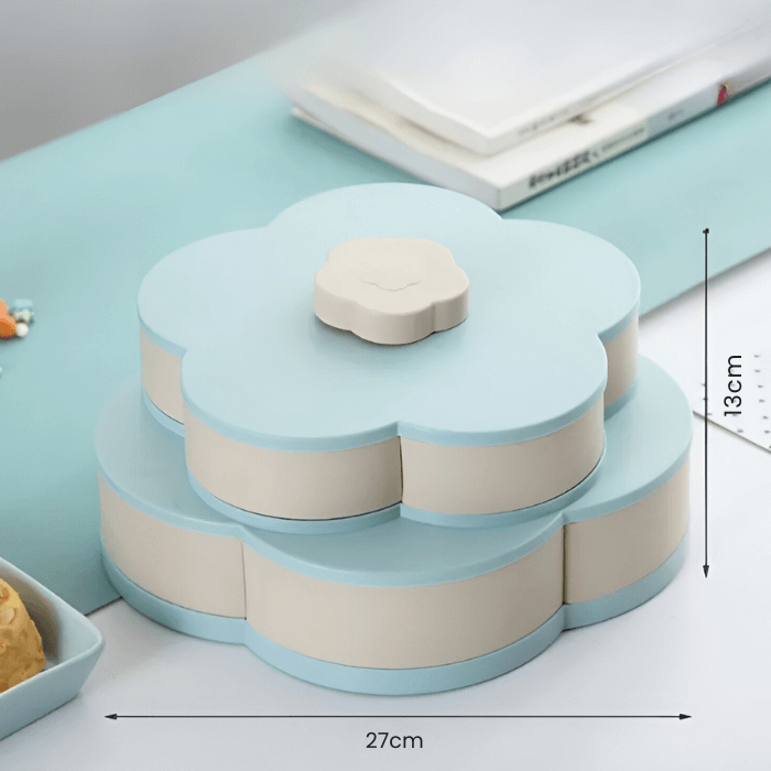 Flower Snack Box | Rotating & Double Layered - Medaid International
