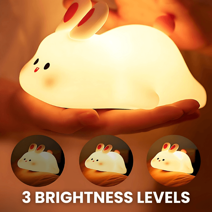 Rabbit Night Light | Adorable & Soothing Glow - Medaid International