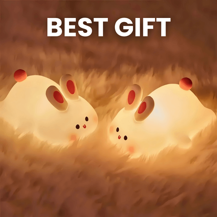Rabbit Night Light | Adorable & Soothing Glow - Medaid International