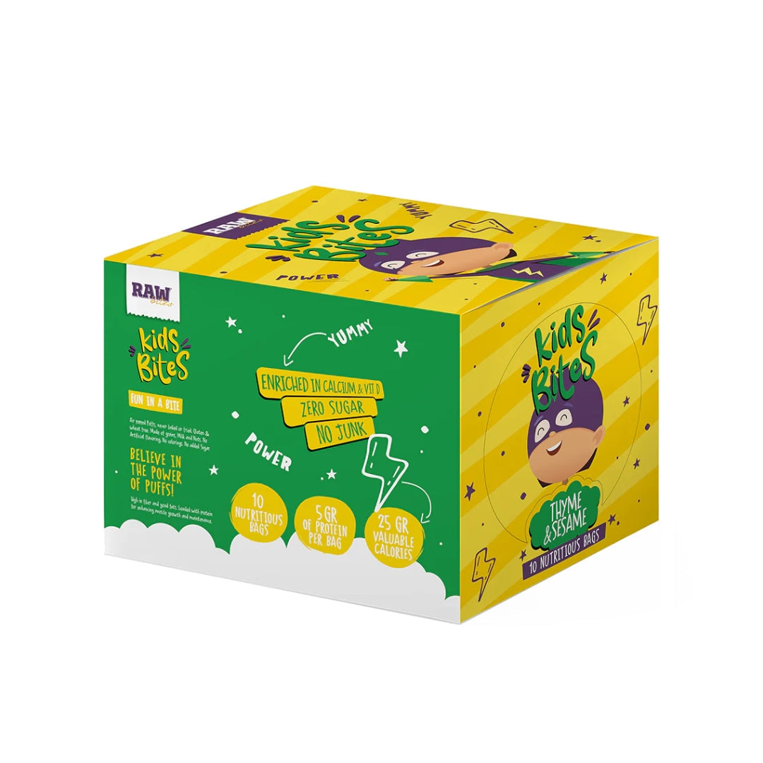Kids Bites Thyme & Sesame Puffs Case - Medaid International