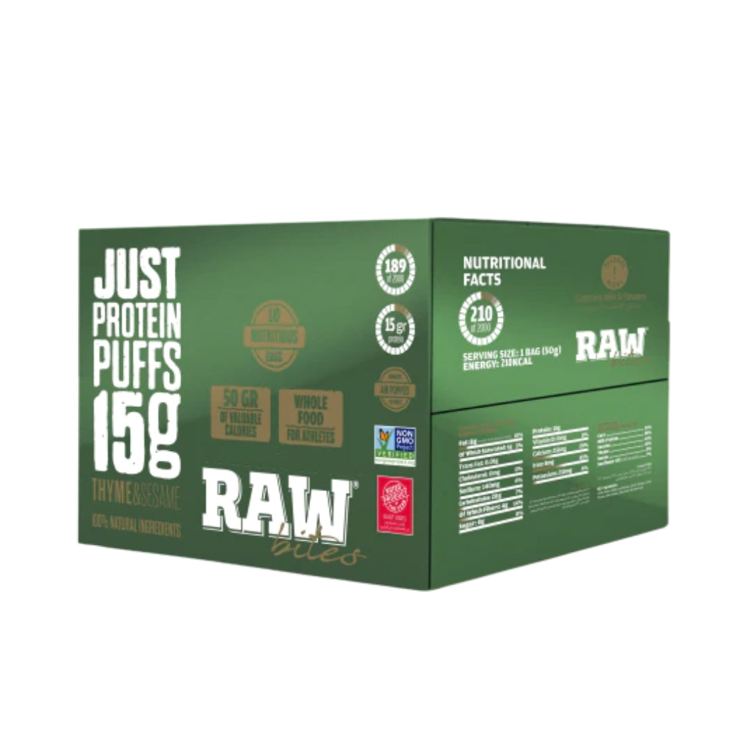 Thyme & Sesame Protein Puffs Case - Medaid International