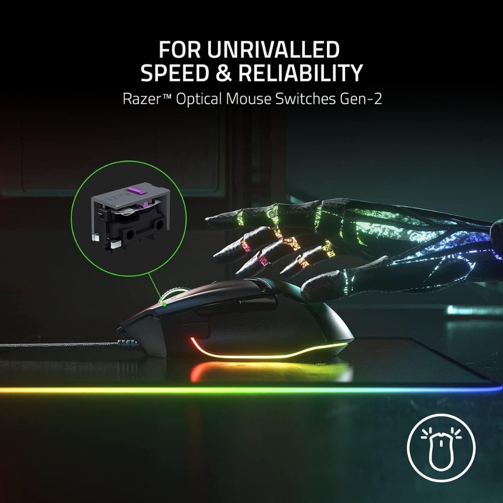 Razer Basilisk V3 Customizable Gaming Wired Mouse