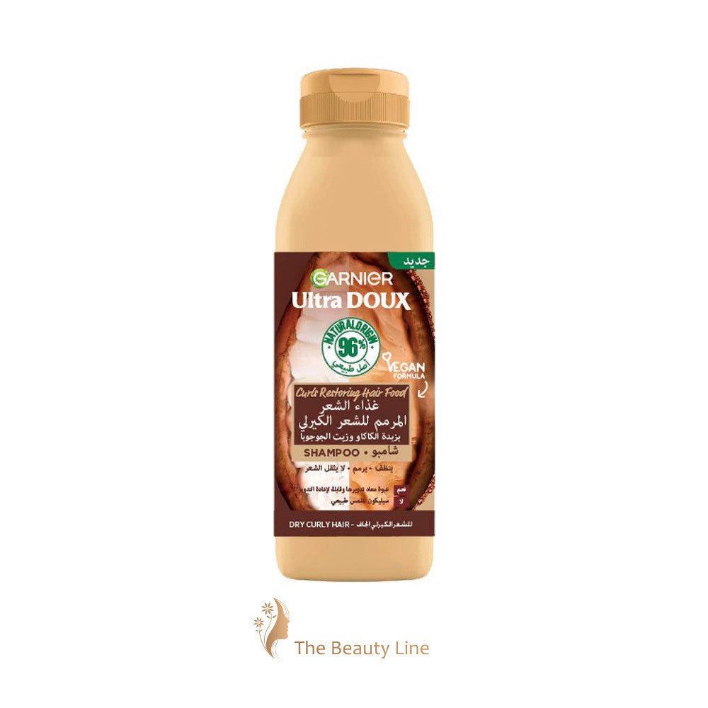 Garnier ultra doux curls restoring hair food shampoo 350ml - Medaid International