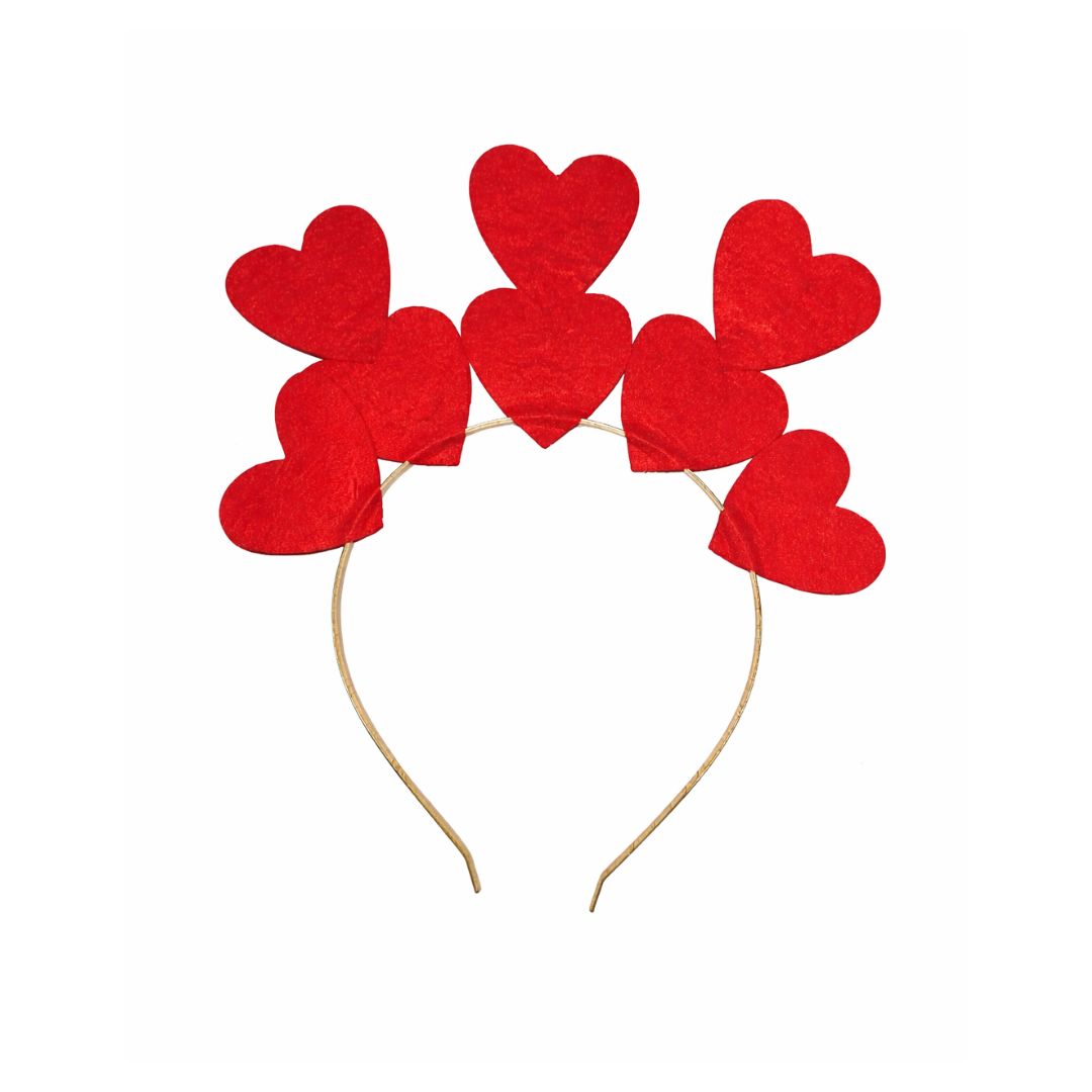 Sweetheart Crown Headband – Festive Heart Headpiece